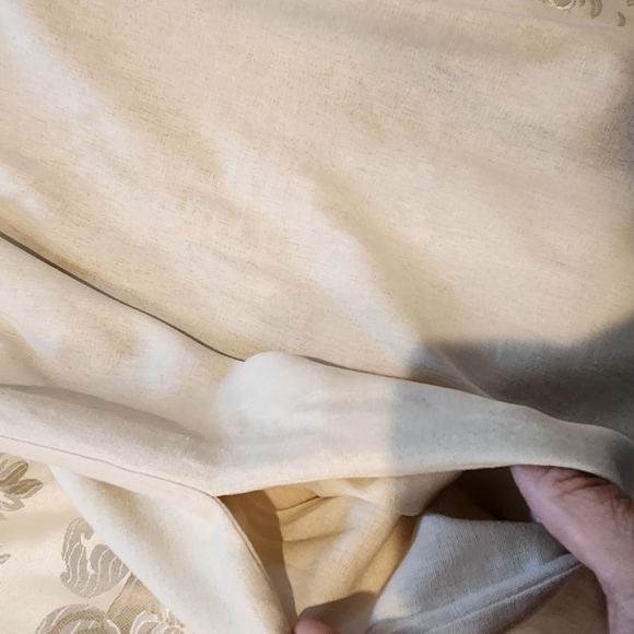 G. Label by Goop size 2 cream linen blend dress with pockets and buttons, luxe - Picture 4 of 11